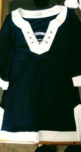 Black and white dress